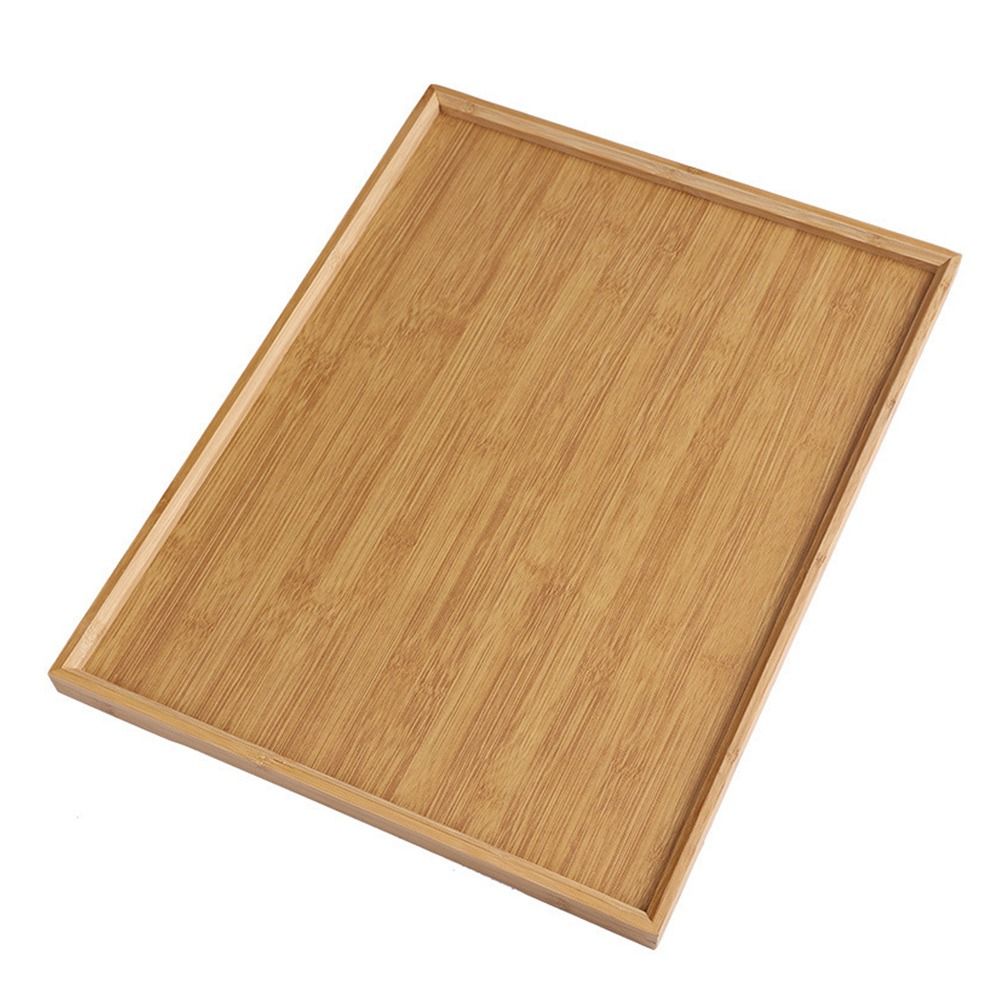 Bamboo Tea Tray - Decorate Tray Natural Bamboo Bamboo Wooden