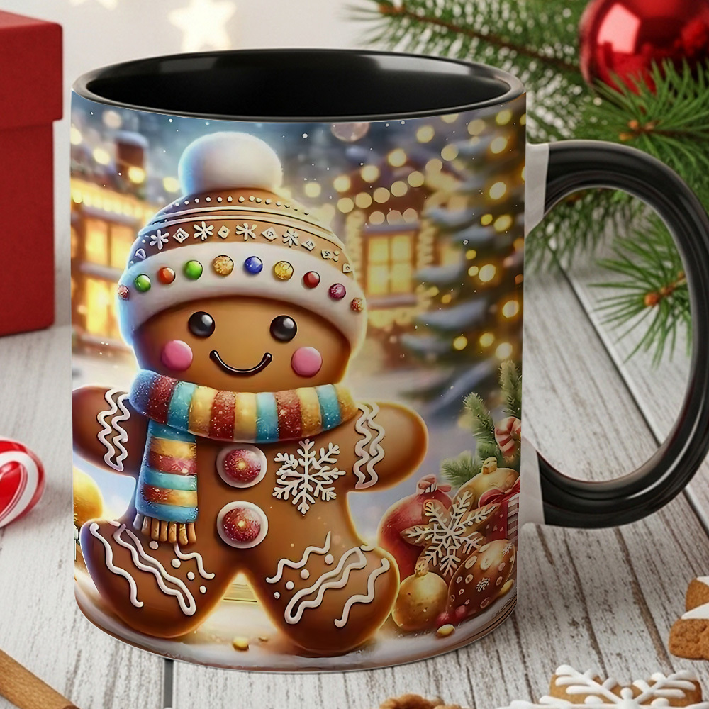Coffee Tea And Cocoa - 1pc Christmas Gingerbread for Man Coffee
