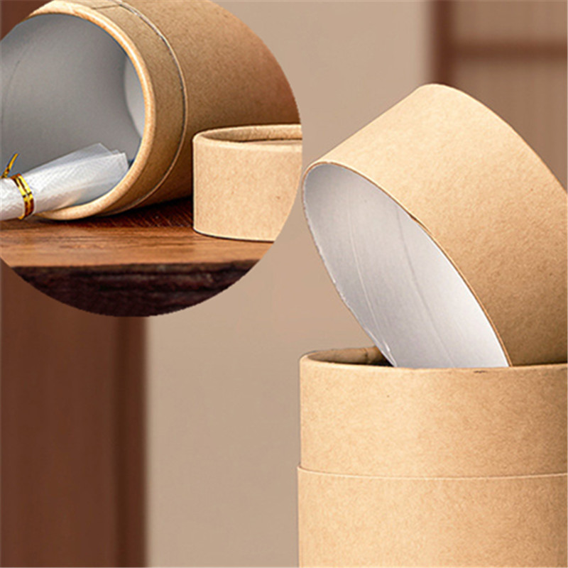 1PCS New Kraft Paperboard Tube - Coffee Tea Containers ulasan dan harga