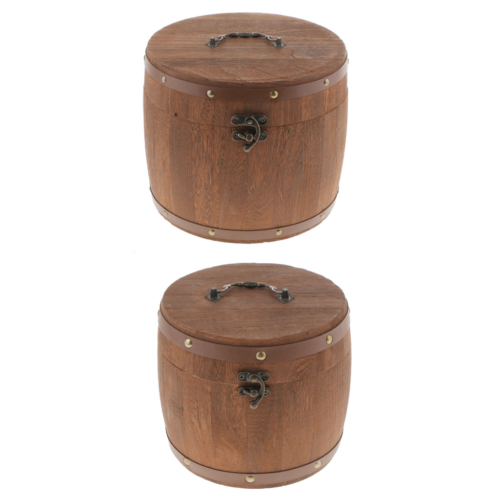 Wooden Tea Canister Airtight F - Coffee Tea Containers ulasan dan harga