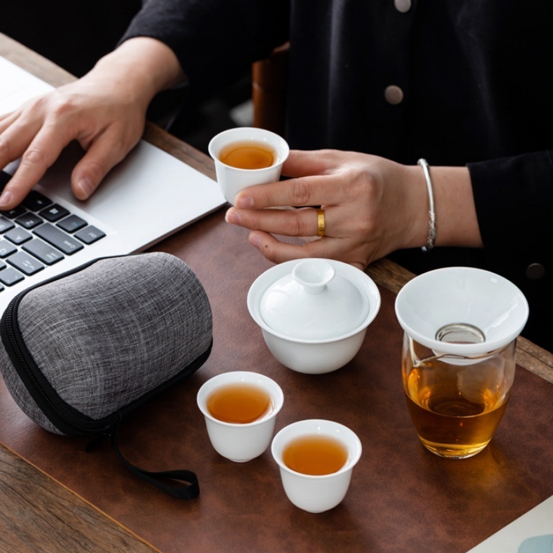 Portable Chinese Kung Fu Tea S - Gongfu Tea Set ulasan dan harga
