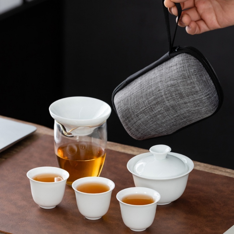 Portable Chinese Kung Fu Tea S - Gongfu Tea Set ulasan dan harga