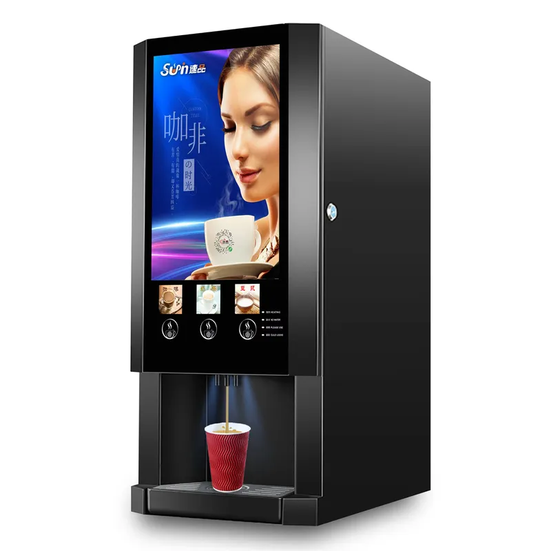 for E30S Automatic Coffee Vend - Coffee Tea Vending Machine For Office ulasan dan harga