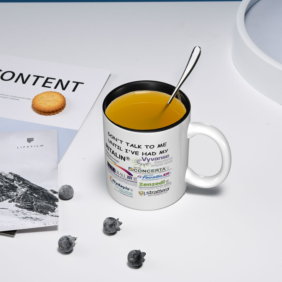 Dont Talk To Me Mug Funny Cera - Coffee Tea With Me ulasan dan harga
