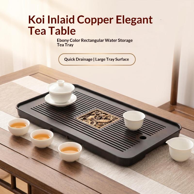 Double-Layer Wooden Tea Tray W - Bamboo Tea Tray ulasan dan harga