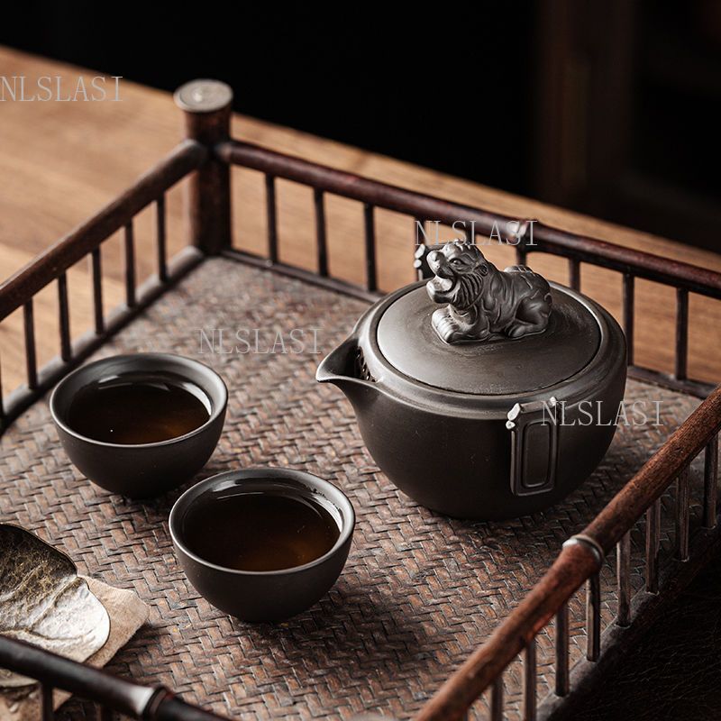Portable Travel Zisha Gongfu T - Gongfu Tea Set ulasan dan harga