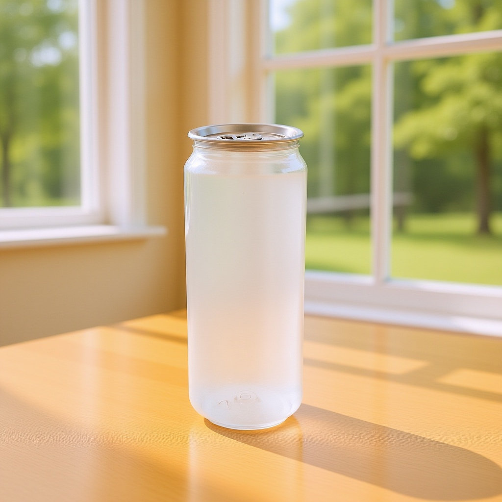 5pcs Transparent Beverage Cans - Coffee Tea Containers ulasan dan harga