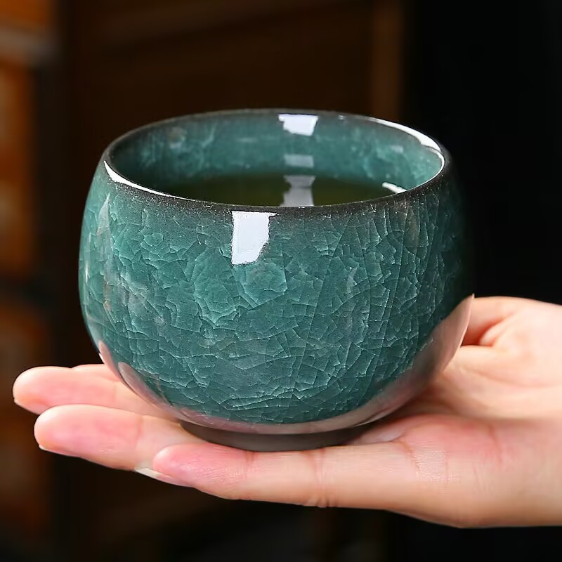 Cracked Ice Glaze Ceramic Tea  - Gongfu Tea Set ulasan dan harga