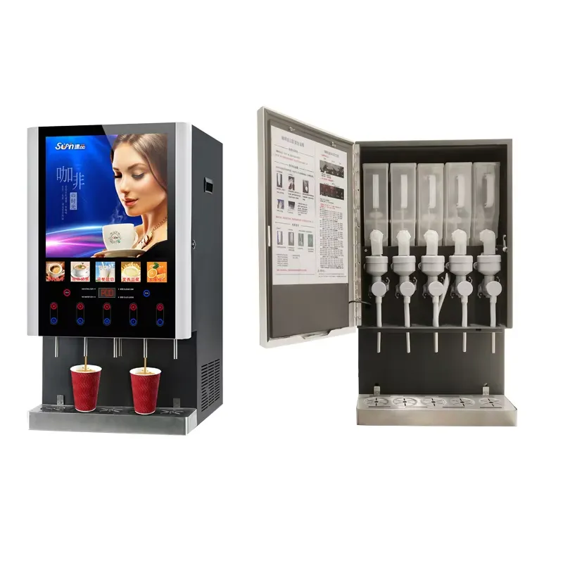 for 50SCW-12 Automatic Coffee  - Coffee Tea Vending Machine For Office ulasan dan harga