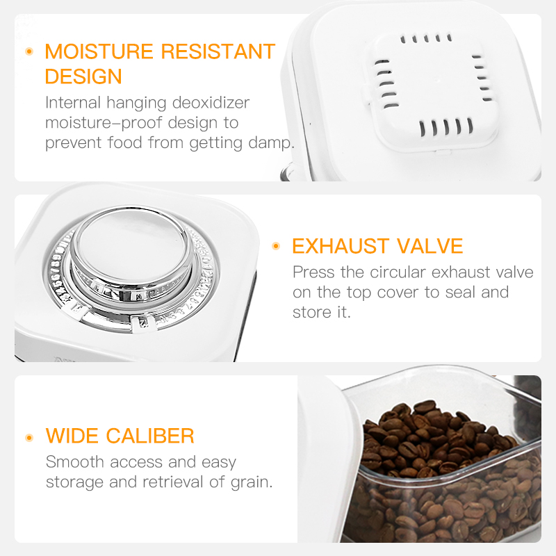 AliKisscafe Coffee Bean Storag - Coffee Tea Containers ulasan dan harga