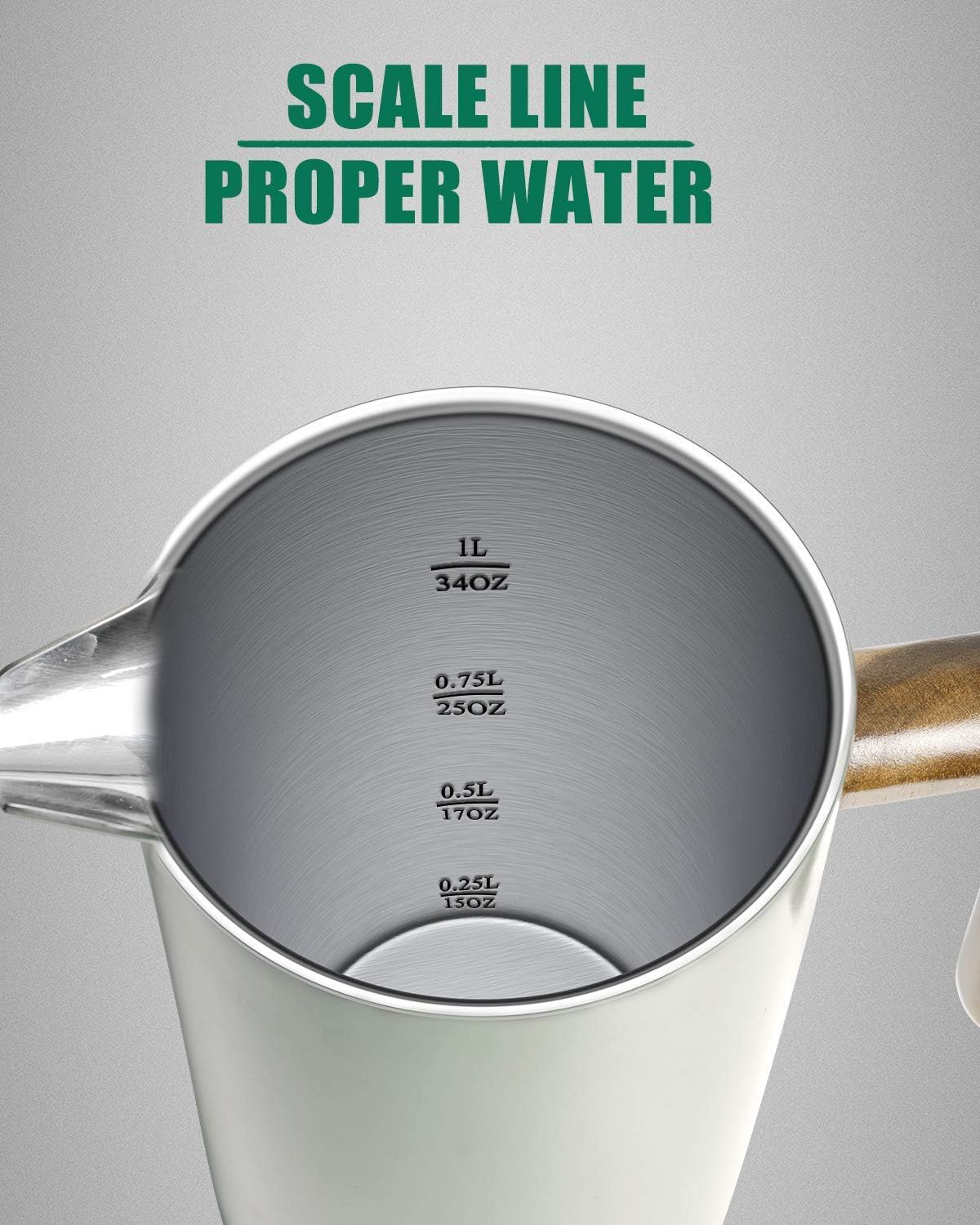 POLIVIAR 34 oz French Press Co - Coffee Tea Press ulasan dan harga