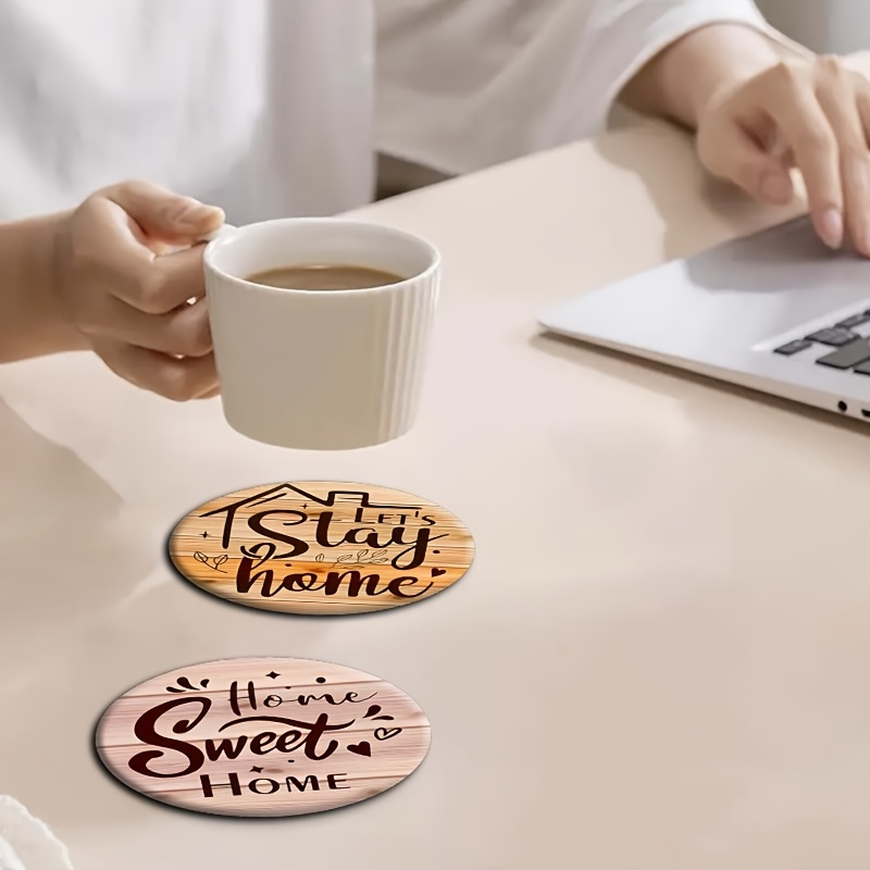 2D Warm Country Style Family Q - Coffee Tea Quotes ulasan dan harga