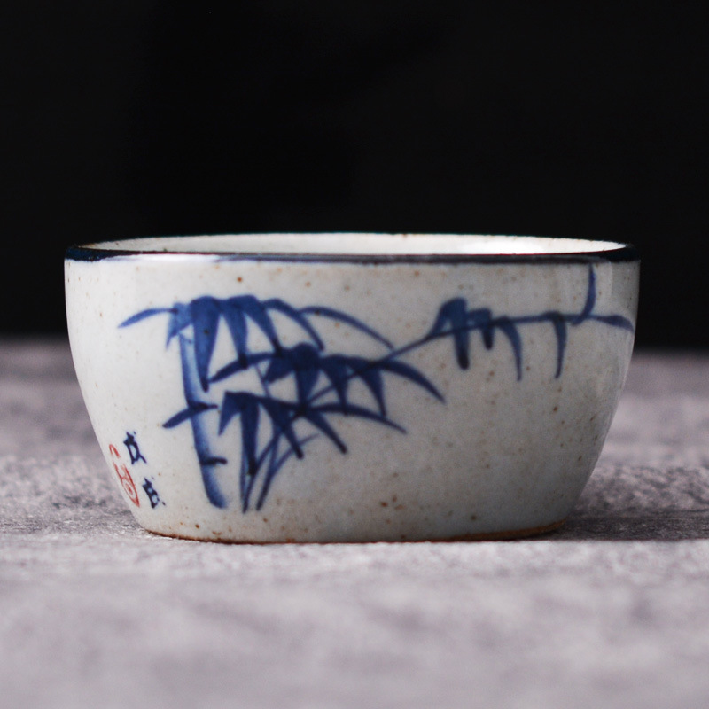 Hand-Painted Blue & White Coar - Gongfu Tea Set ulasan dan harga