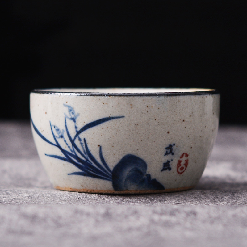 Hand-Painted Blue & White Coar - Gongfu Tea Set ulasan dan harga