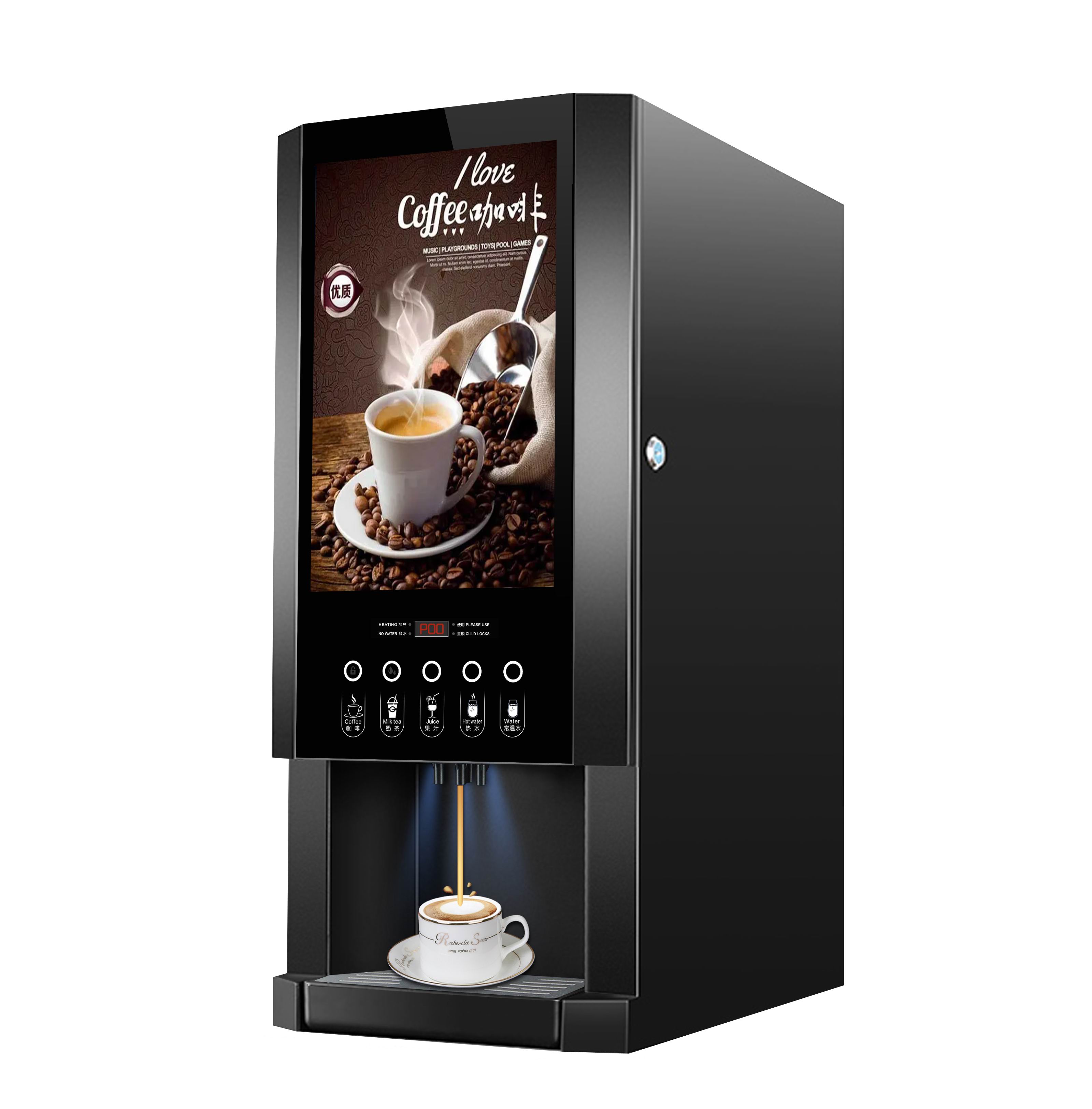 E-30SW Automatic Instant Coffe - Coffee Tea Vending Machine For Office ulasan dan harga
