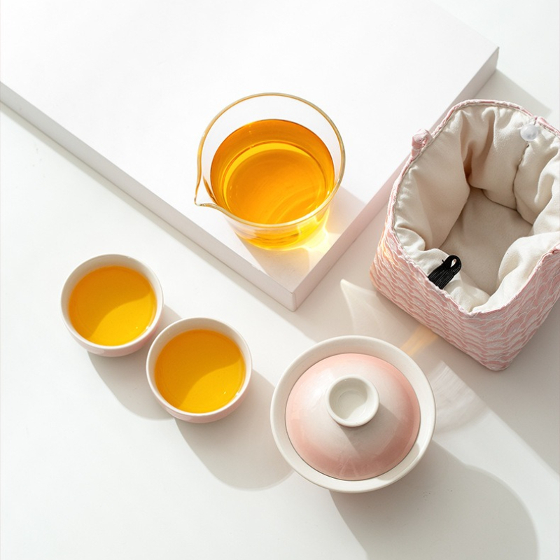 Plant Ash Glaze Gradient Trave - Gongfu Tea Set ulasan dan harga