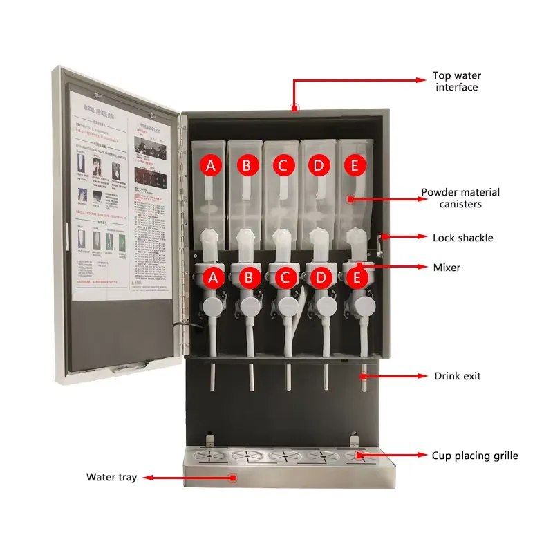for 50SCW-12L Iced Coffee Vend - Coffee Tea Vending Machine For Office ulasan dan harga