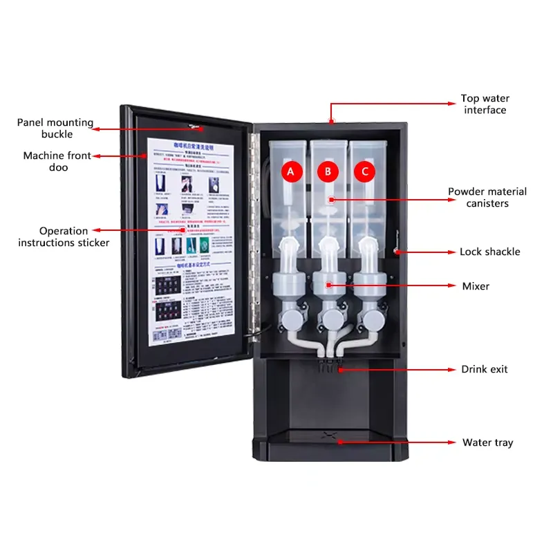 for E30SW Instant Coffee Machi - Coffee Tea Vending Machine For Office ulasan dan harga