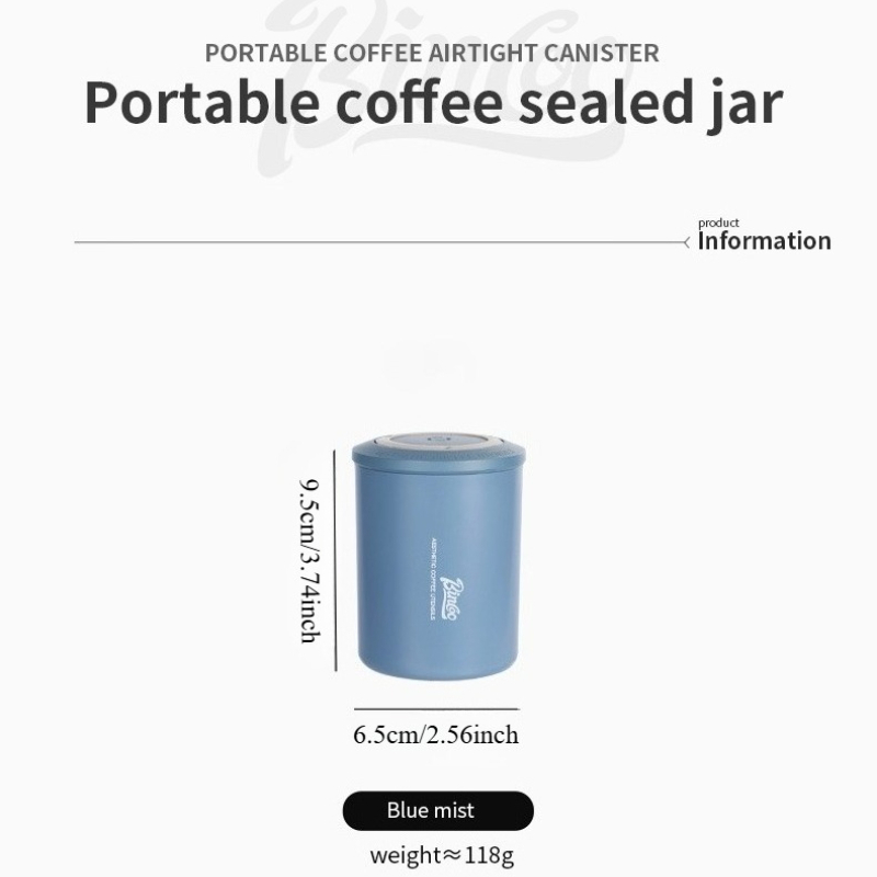 Bincoo Coffee Powder Airtight  - Coffee Tea Containers ulasan dan harga