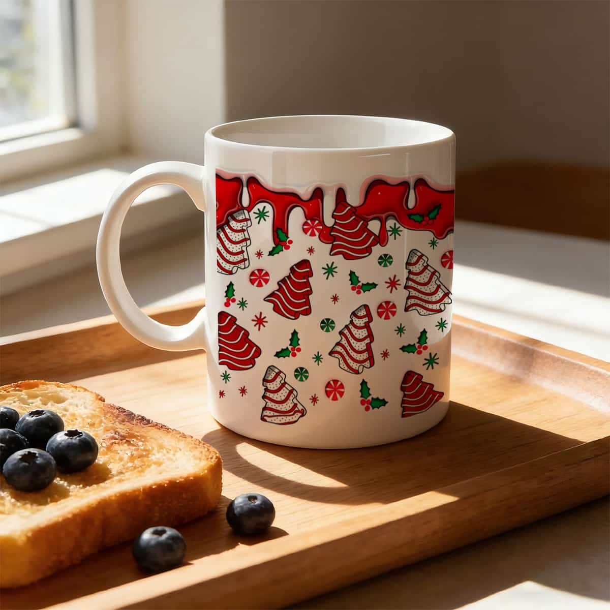 1pc Christmas Ceramic Coffee M - Coffee Tea And Cocoa ulasan dan harga