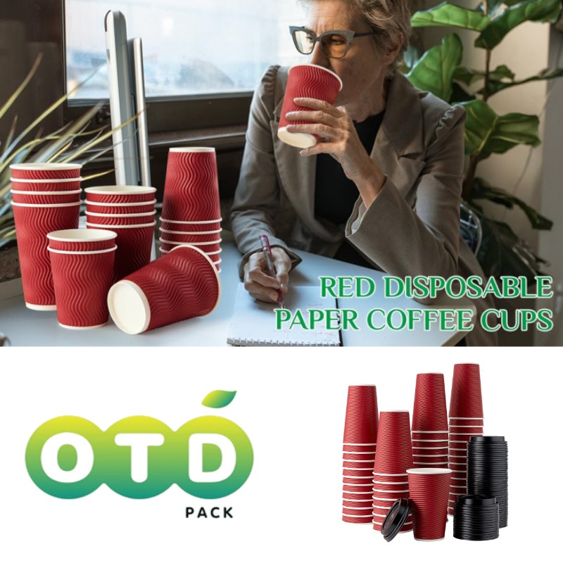 Double-Walled Paper Cup with L - Wallpaper Coffee And Tea ulasan dan harga