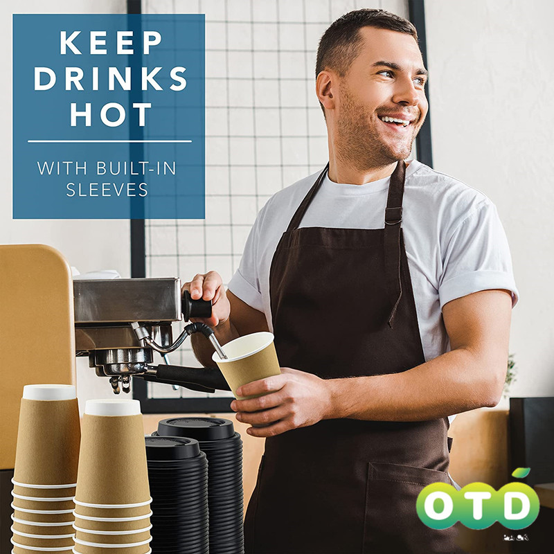 Double-Walled Paper Cup with L - Wallpaper Coffee And Tea ulasan dan harga