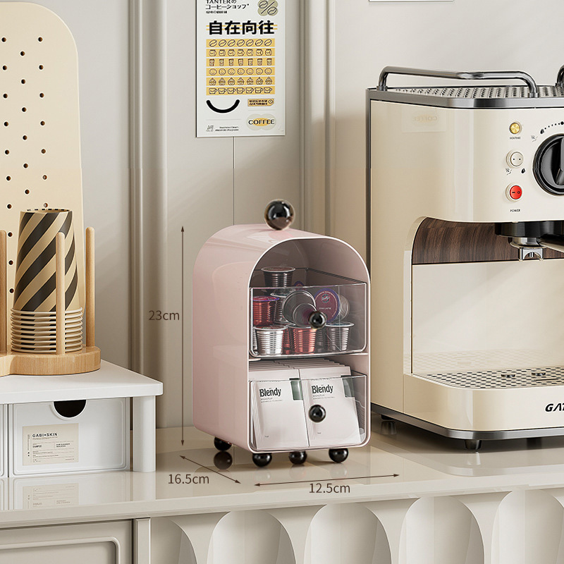 Creamy Coffee Capsule Organize - Coffee Tea Containers ulasan dan harga