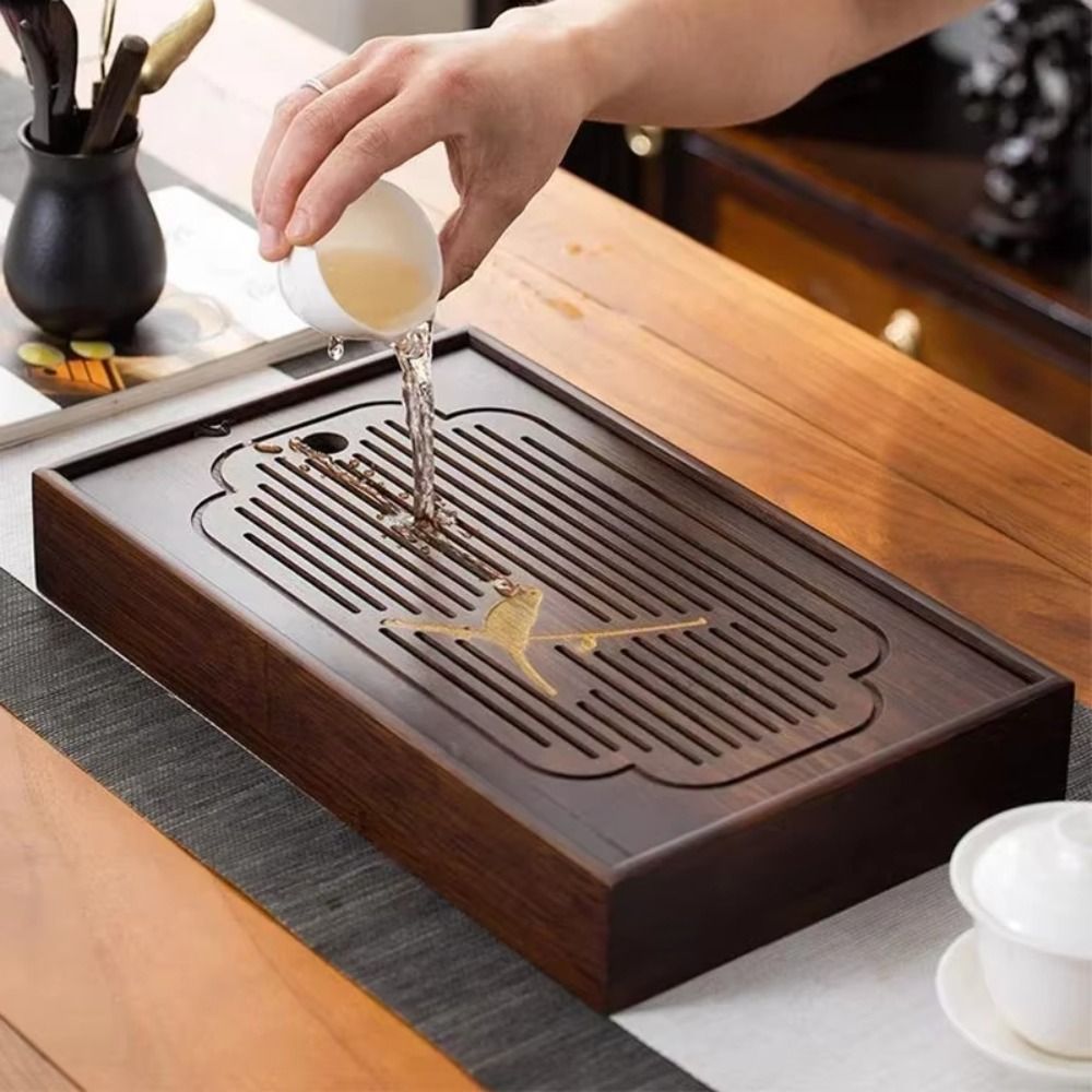 Small-scale Natural Bamboo Chi - Bamboo Tea Tray ulasan dan harga