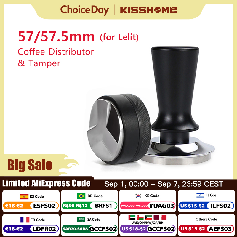 Coffee Tamper 57mm 57.5mm Cons - Coffee Tea Press ulasan dan harga
