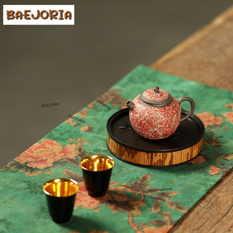 BAEJORIA Copper Xiangfei Bambo - Bamboo Tea Tray ulasan dan harga