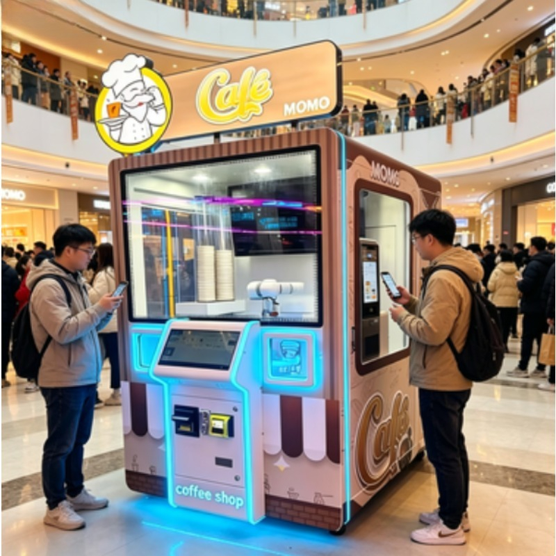 Custom Fully Automatic Coffee  - Coffee Tea Vending Machine For Office ulasan dan harga