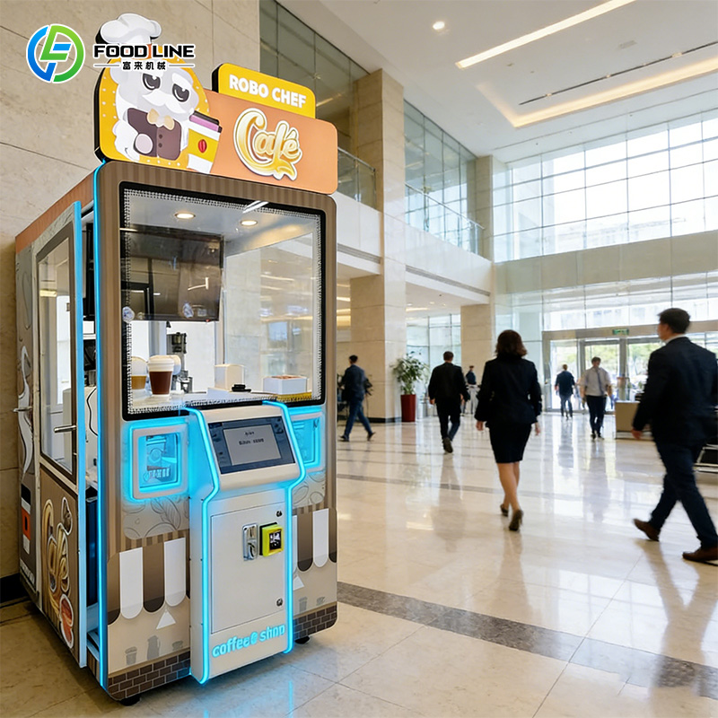 Custom Fully Automatic Coffee  - Coffee Tea Vending Machine For Office ulasan dan harga
