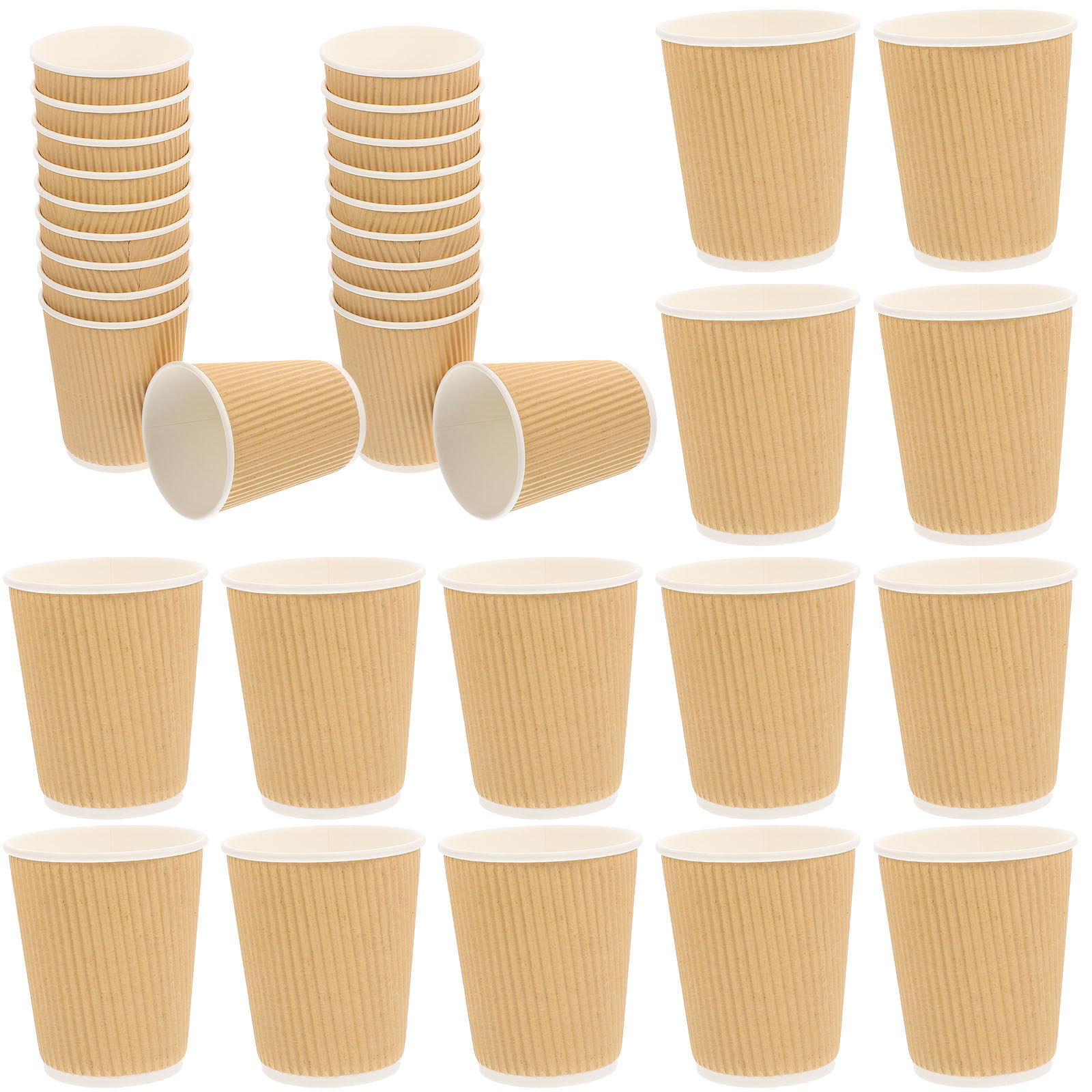 50Pcs Double-Wall Disposable P - Wallpaper Coffee And Tea ulasan dan harga