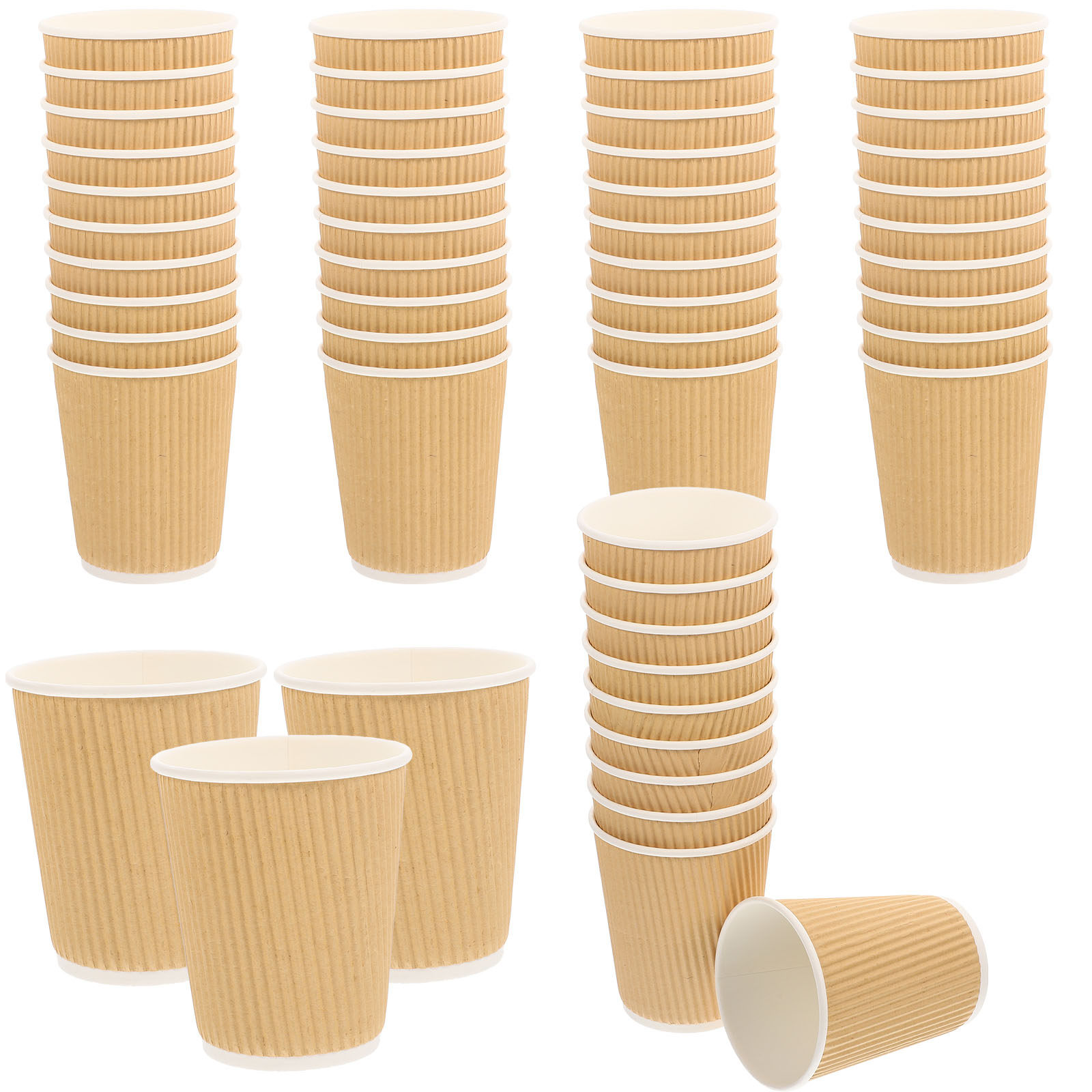 50Pcs Double-Wall Disposable P - Wallpaper Coffee And Tea ulasan dan harga