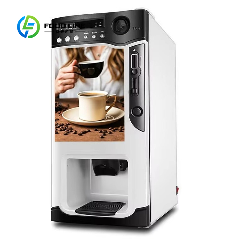 Commercial All-in-One Office D - Coffee Tea Vending Machine For Office ulasan dan harga