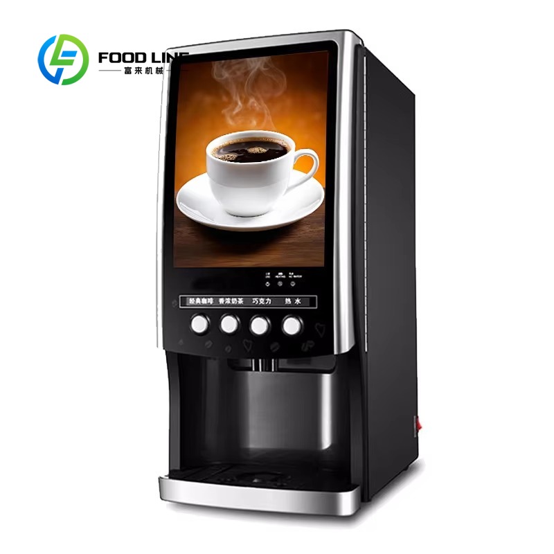 Commercial All-in-One Office D - Coffee Tea Vending Machine For Office ulasan dan harga