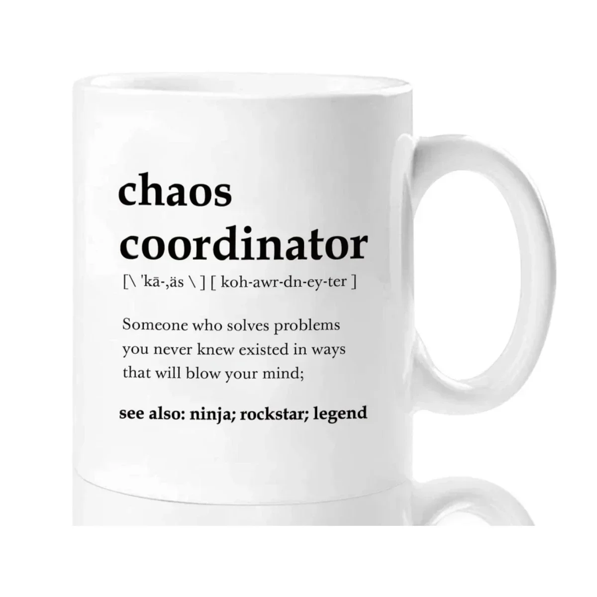 Chaos Coordinator Dictionary D - Coffee Tea Quotes ulasan dan harga