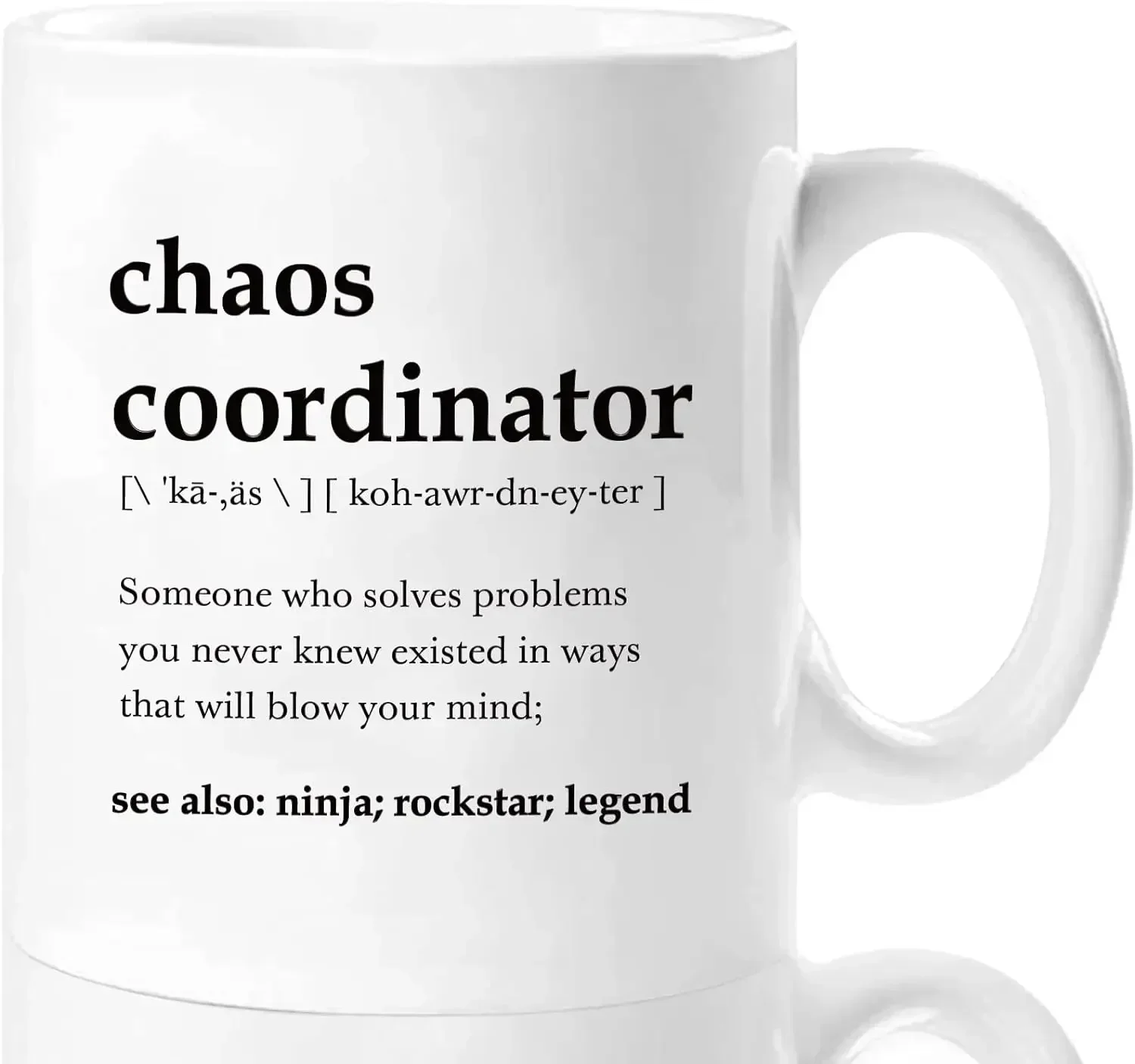 Chaos Coordinator Dictionary D - Coffee Tea Quotes ulasan dan harga