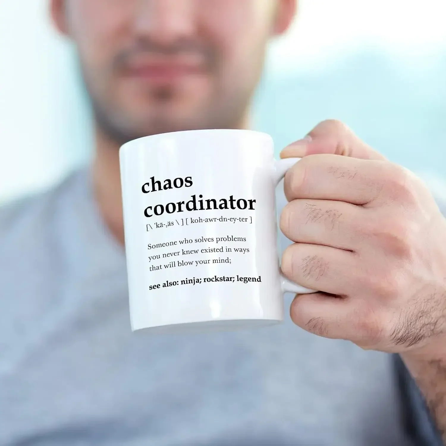 Chaos Coordinator Dictionary D - Coffee Tea Quotes ulasan dan harga