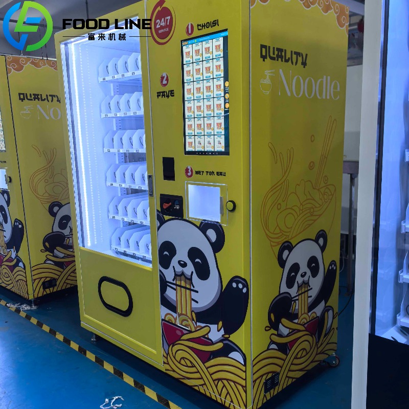 Custom Food Ramen Noodles Snac - Coffee Tea Vending Machine For Office ulasan dan harga
