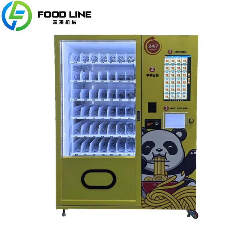 Custom Food Ramen Noodles Snac - Coffee Tea Vending Machine For Office ulasan dan harga
