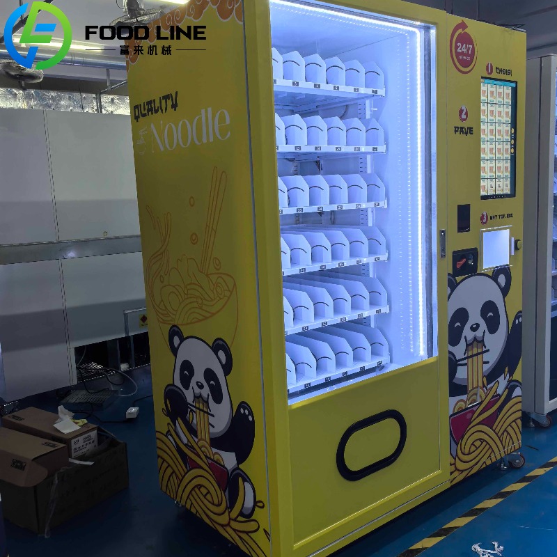 Custom Food Ramen Noodles Snac - Coffee Tea Vending Machine For Office ulasan dan harga