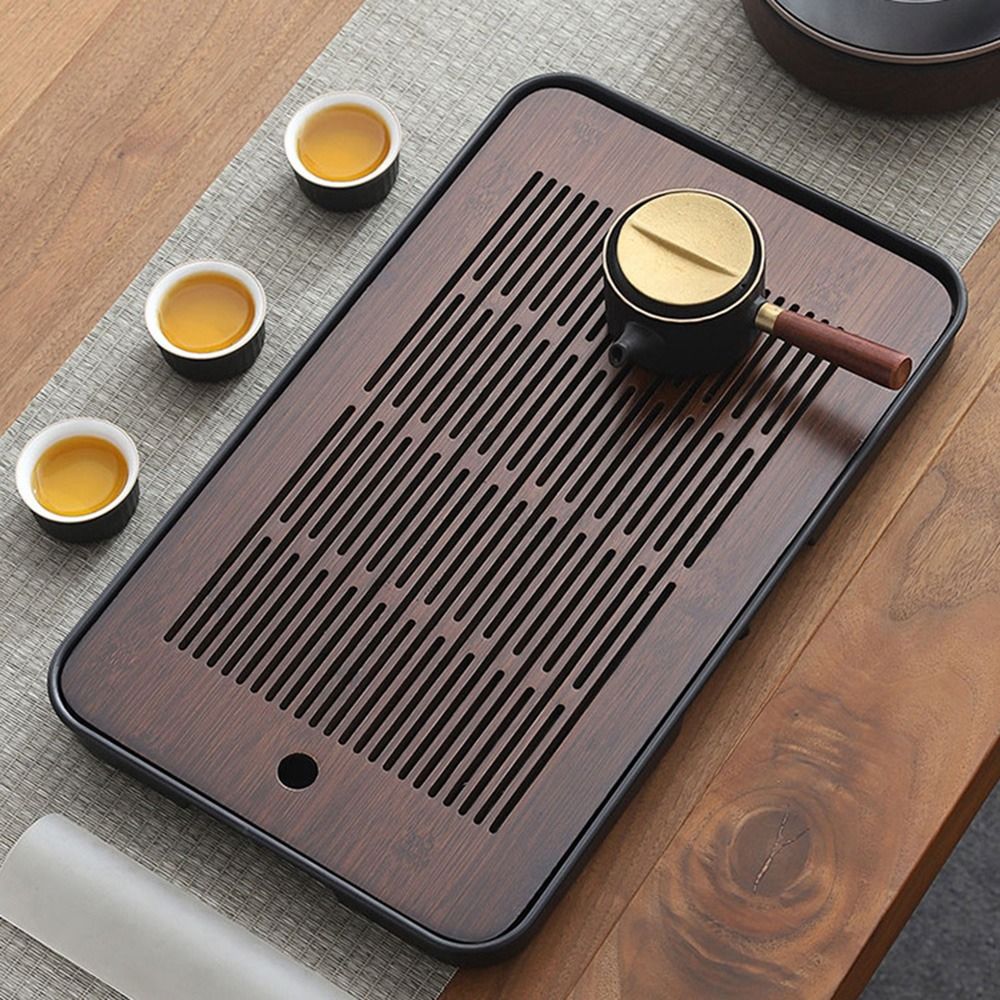 Dual Purpose Bamboo Tea Tray w - Bamboo Tea Tray ulasan dan harga