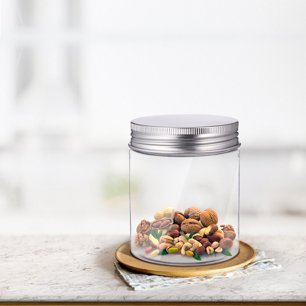 10pcs Food Storage Jars Transp - Coffee Tea Containers ulasan dan harga