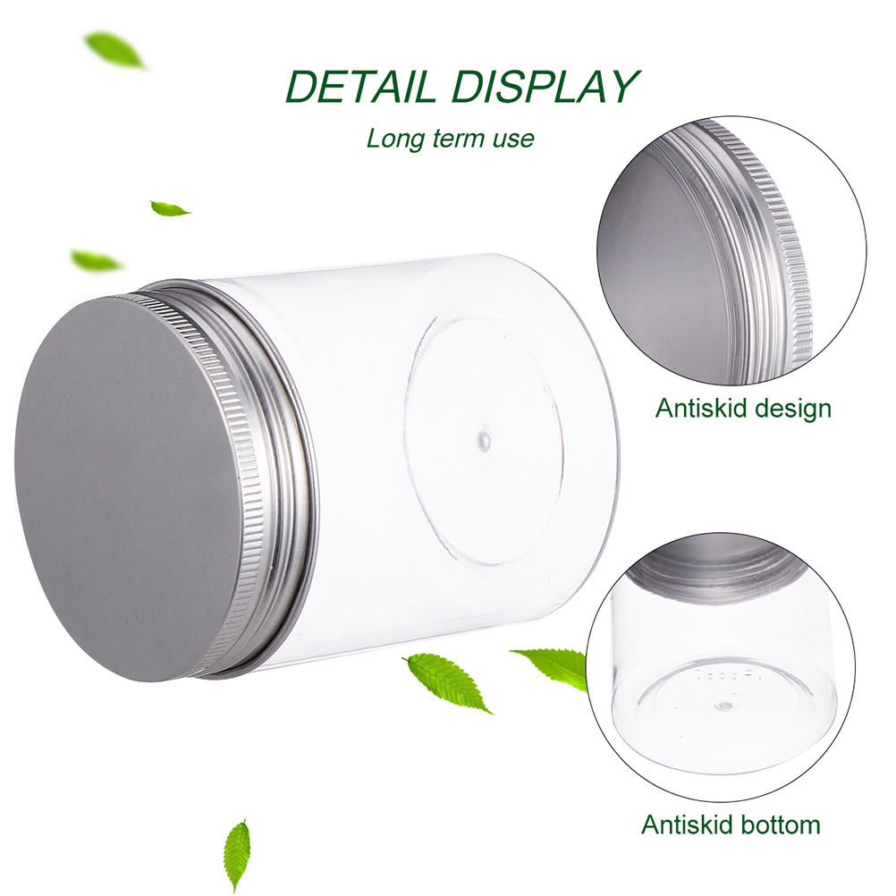10pcs Food Storage Jars Transp - Coffee Tea Containers ulasan dan harga