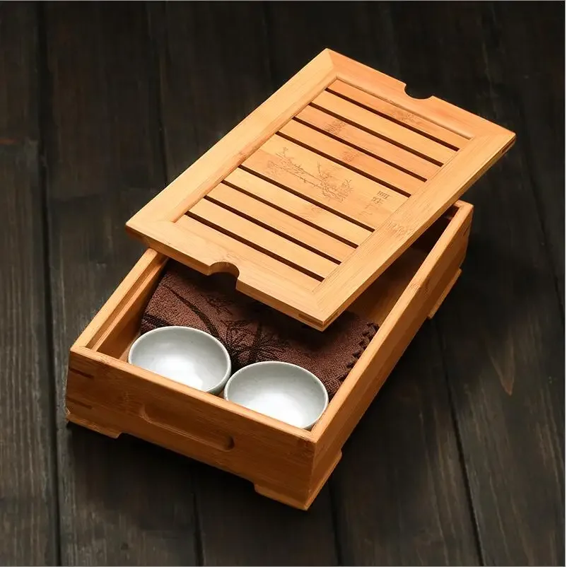 Bamboo Tea Trays Kung Fu Tea A - Bamboo Tea Tray ulasan dan harga